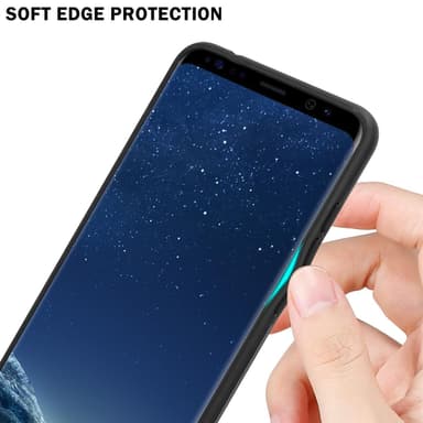 Samsung Galaxy S8 Suojakuori Kotelo (Musta)