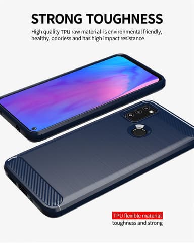 Suojakuori Samsung Galaxy M51 Kotelo (Sininen)