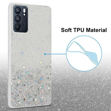Oppo Reno6 5G Suojakuori Kotelo (Läpinäkyvä)
