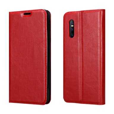 Vivo S1 Suojakuori Lompakkokotelo (Punainen)