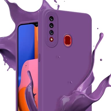 Samsung Galaxy A20s Suojakuori Kotelo (Violetti)