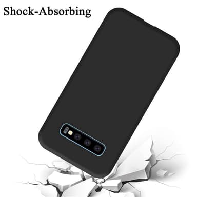 Samsung Galaxy S10 PLUS Suojakuori Kotelo (Musta)