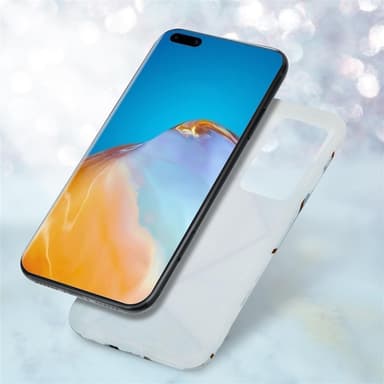 Huawei P40 Suojakuori Lompakkokotelo (Vaaleanpunainen)
