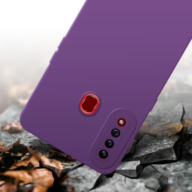 Samsung Galaxy A20s Suojakuori Kotelo (Violetti)