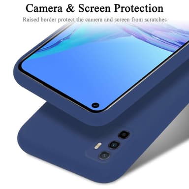 Oppo A53s Suojakuori Kotelo Case (Sininen)