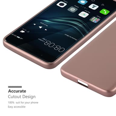 Huawei P9 PLUS Suojakuori Kotelo (Vaaleanpunainen)