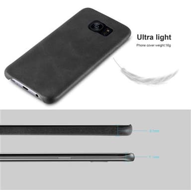 Samsung Galaxy S7 EDGE Suojakuori Kotelo (Musta)
