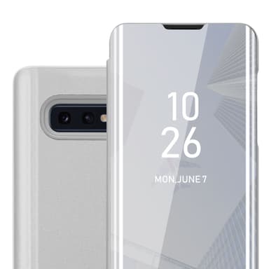 Suojakuori Samsung Galaxy S10e Lompakkokotelo (Hopea)