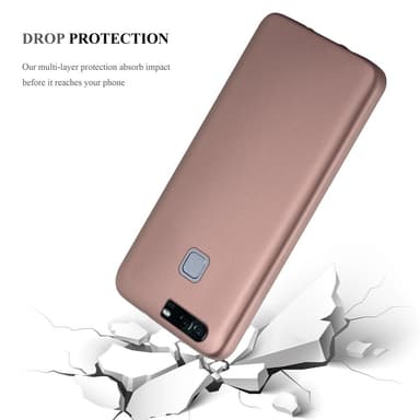 Huawei P9 PLUS Suojakuori Kotelo (Vaaleanpunainen)