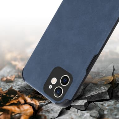iPhone 12 Suojakuori Case Kotelo (Sininen)