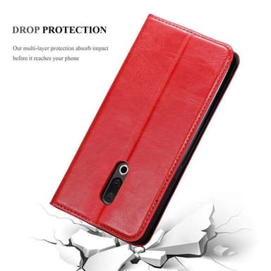 MEIZU 15 Suojakuori Lompakkokotelo (Punainen)