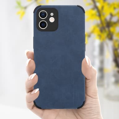 iPhone 12 Suojakuori Case Kotelo (Sininen)