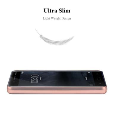 Nokia 5 2017 Suojakuori Kotelo Cover (Vaaleanpunainen)