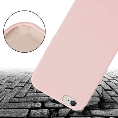 Suojakuori iPhone 6 / 6S Kotelo (Vaaleanpunainen)