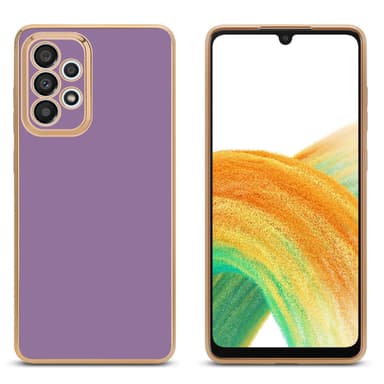Samsung Galaxy A33 5G Suojakuori Cover (Violetti)