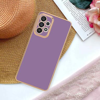 Samsung Galaxy A33 5G Suojakuori Cover (Violetti)
