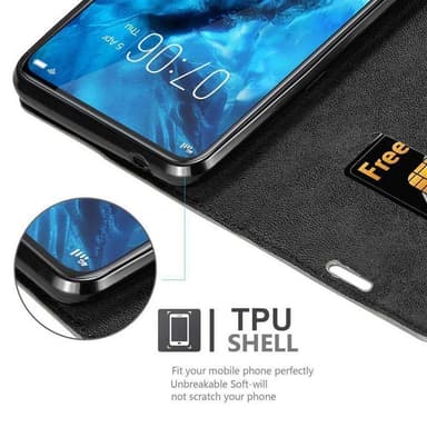 Vivo NEX Suojakuori Lompakkokotelo (Ruskea)