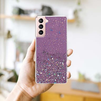 Samsung Galaxy S21 5G Suojakuori Kotelo (Violetti)