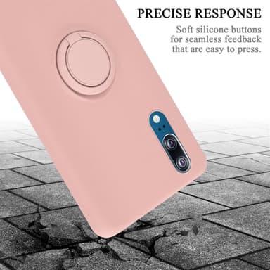 Huawei P20 Suojakuori Kotelo (Vaaleanpunainen)
