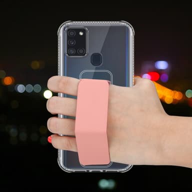 Samsung Galaxy A21s Suojakuori Kotelo (Vaaleanpunainen)