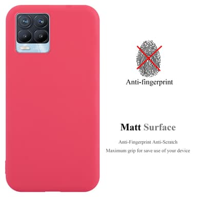 Suojakuori Realme 8 4G / 8 PRO Kotelo (Punainen)