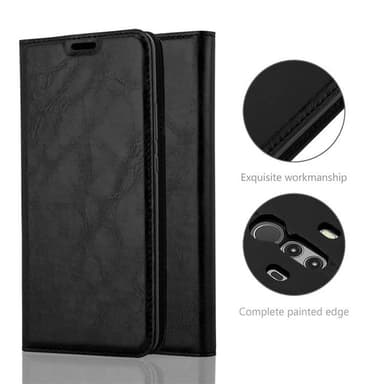 Huawei MATE 10 PRO Suojakuori Lompakkokotelo (Musta)