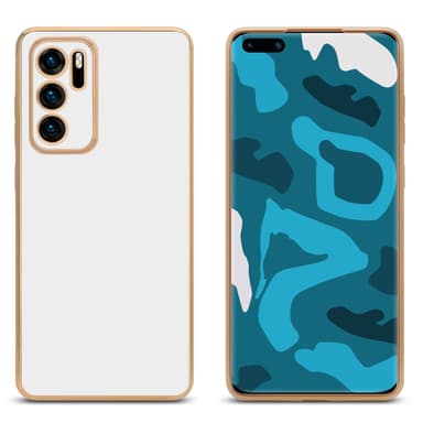 Huawei P40 Suojakuori Case Cover (Valkoinen)