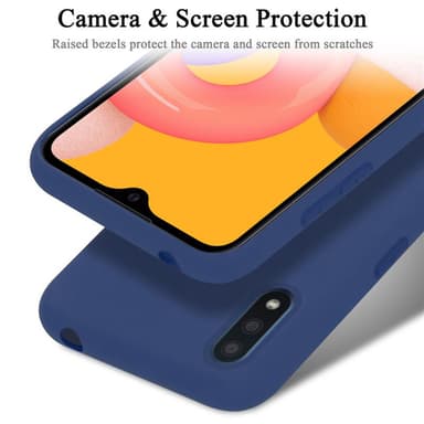 Samsung Galaxy A01 Suojakuori Kotelo (Sininen)