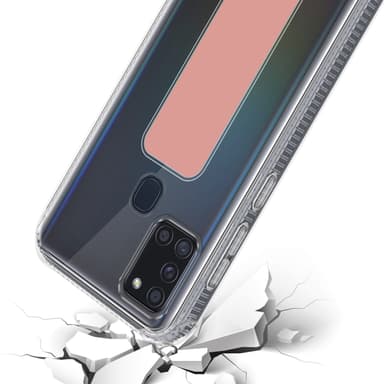 Samsung Galaxy A21s Suojakuori Kotelo (Vaaleanpunainen)