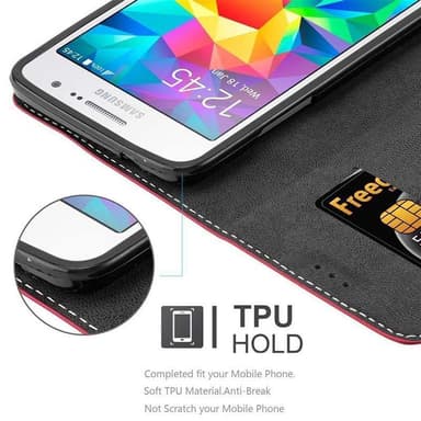 Samsung Galaxy GRAND PRIME Suojakuori (Punainen)