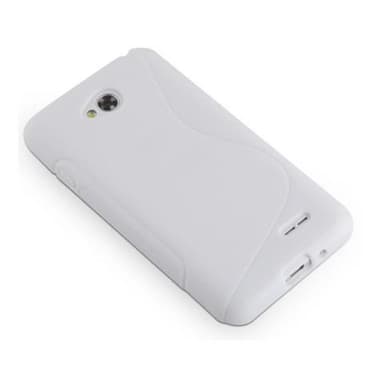 LG L70 (1. SIM) Suojakuori Cover (Valkoinen)
