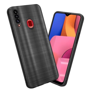 Suojakuori Samsung Galaxy A20s Kotelo (Musta)
