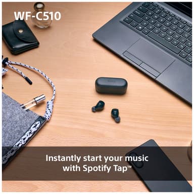 Sony WF-C510 täysin langattomat in-ear kuulokkeet (musta)