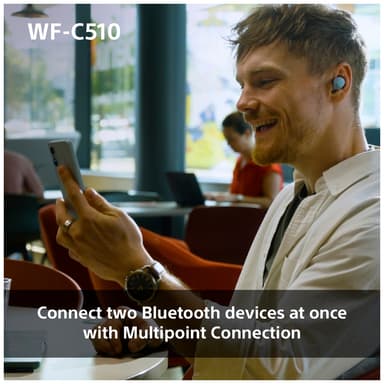 Sony WF-C510 täysin langattomat in-ear kuulokkeet (keltainen)