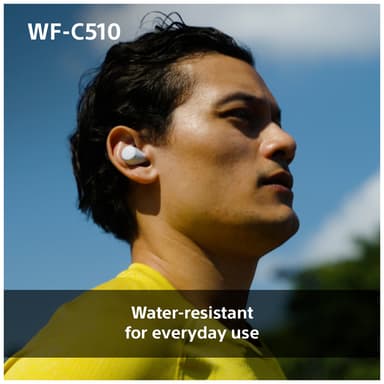 Sony WF-C510 täysin langattomat in-ear kuulokkeet (keltainen)