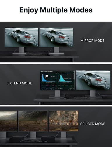 NÖRDIC-SERTIFIOIDUT KAAPELIT 1 m nylon punottu Displayportkabel 1,4 UHD 8K60Hz 4K144Hz HBR3 32,4Gbps 10-bittinen HDR