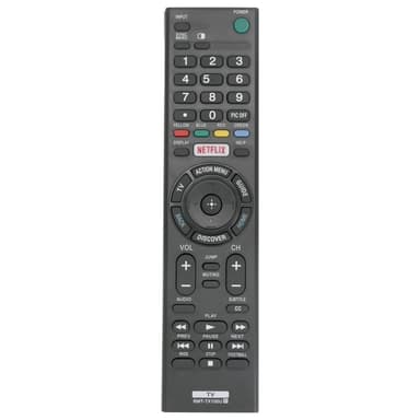 TV:n kaukosäädin Korvaa RMT-TX100U Sony TV:lle