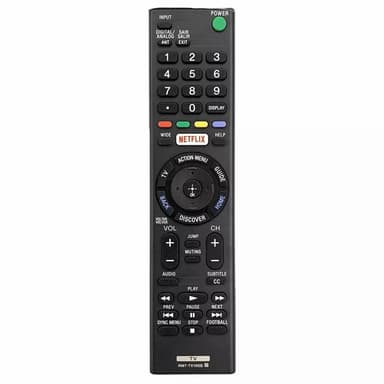 TV:n kaukosäädin Korvaa RMT-TX100B Sony TV:lle