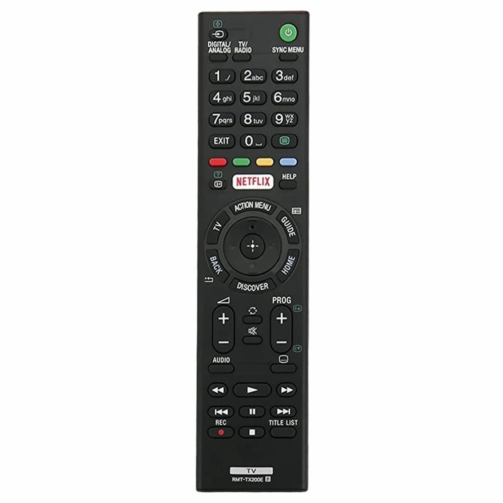 TV:n kaukosäädin Korvaa RMT-TX200E Sony TV:lle