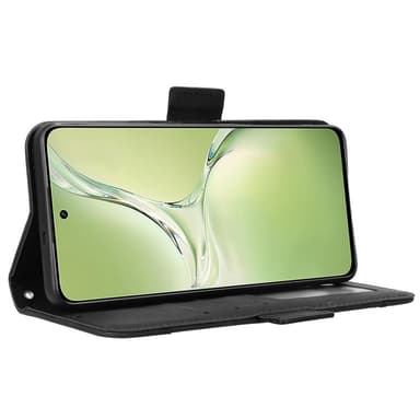 Wallet Stand Flip -puhelinkotelo OnePlus Nord CE4 Lite - musta