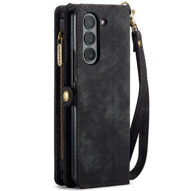 Samsung Galaxy Z Fold6 CASEME Useiden korttipaikkojen teline puhelimen kansi - musta