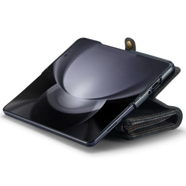 Samsung Galaxy Z Fold6 CASEME Useiden korttipaikkojen teline puhelimen kansi - musta