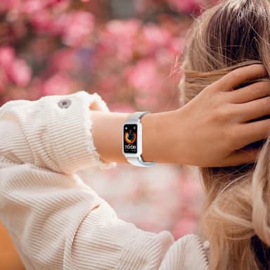 Huawei Band 8/9 Nylon Rannekellon integroitu suojakotelo