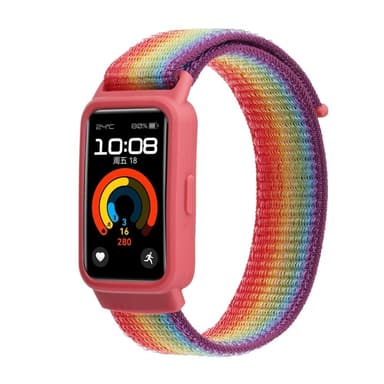Huawei Band 8/9 Nylon Rannekellon integroitu suojakotelo