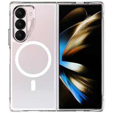 Samsung Galaxy Z Fold6 5G Kotelo MagSafe-yhteensopiva Kirkas Puhelimen Suojakuori
