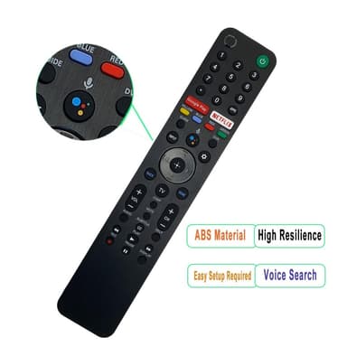 Kaukosäätimen vaihto RMF-TX500U Sony TV Voice Functionille