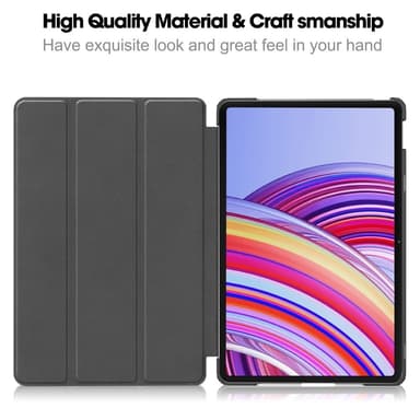 Xiaomi Redmi Pad Pro / Redmi Pad Pro 5G Stand Slim Fit Peite Sleep/Wake - Musta