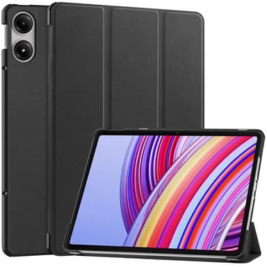 Xiaomi Redmi Pad Pro / Redmi Pad Pro 5G Stand Slim Fit Peite Sleep/Wake - Musta