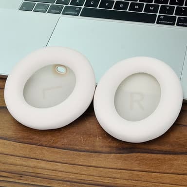 Anker Space One -kuulosuojaimien kanssa yhteensopivat korvatyynyjen vaihtotyynyt Beige