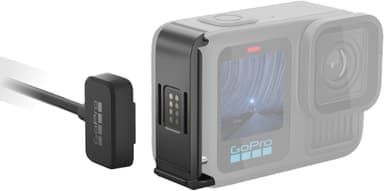GoPro Contacto magneettinen kansi + virtajohtosarja (musta)